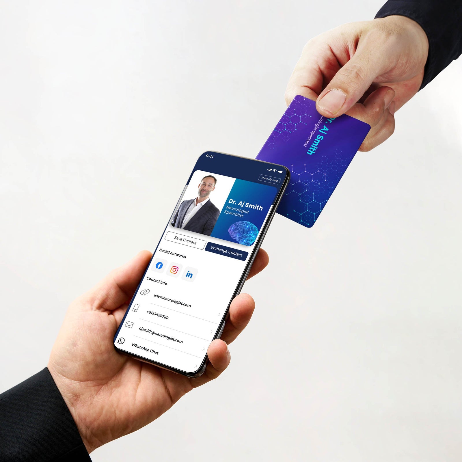 Step 3: Share with a Tap or Scan