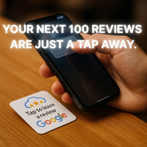 10X Your Google Reviews Instantly with TapSticky’s NFC Tap-to-Review Stickers