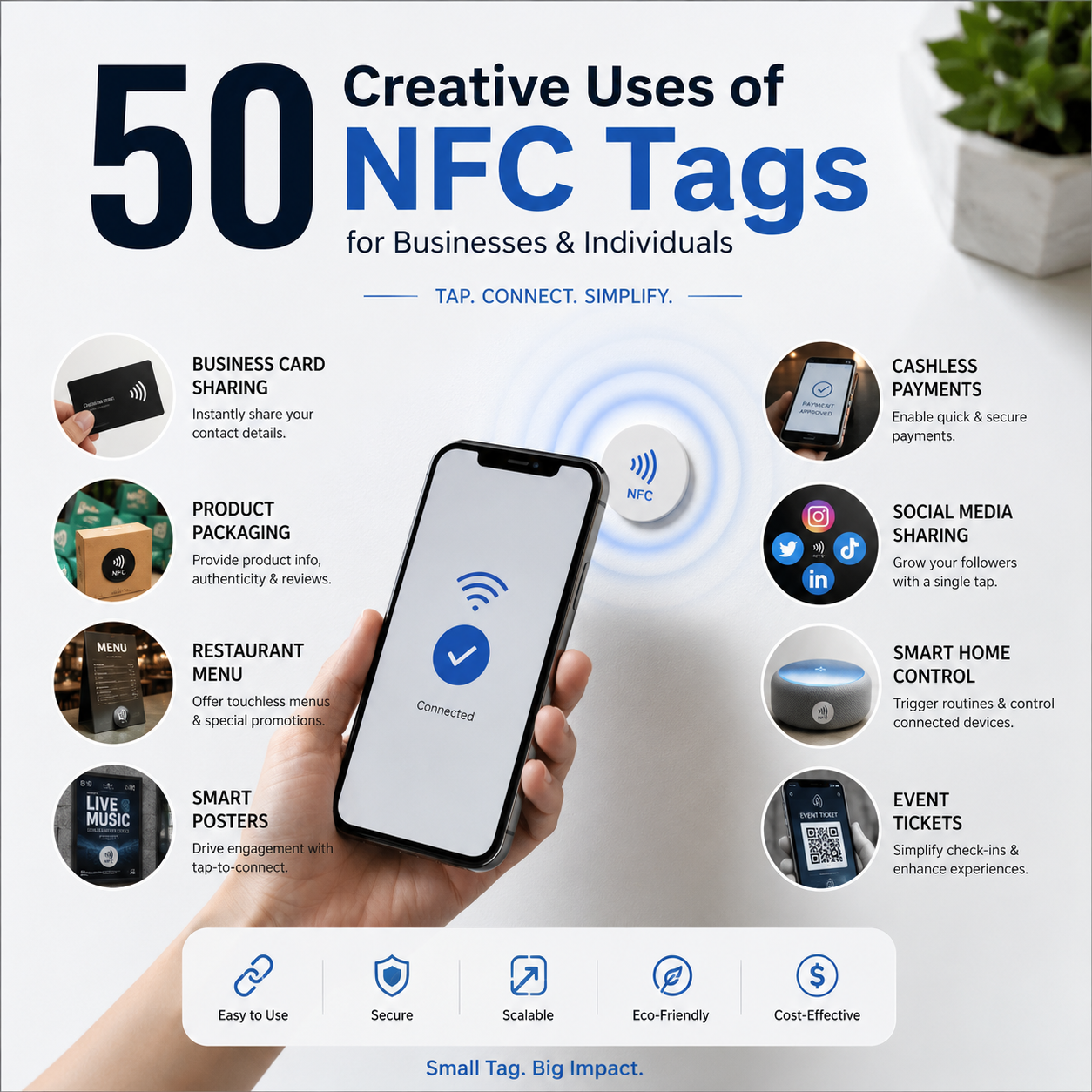 50 Creative Uses of NFC Tags for Businesses & Individuals