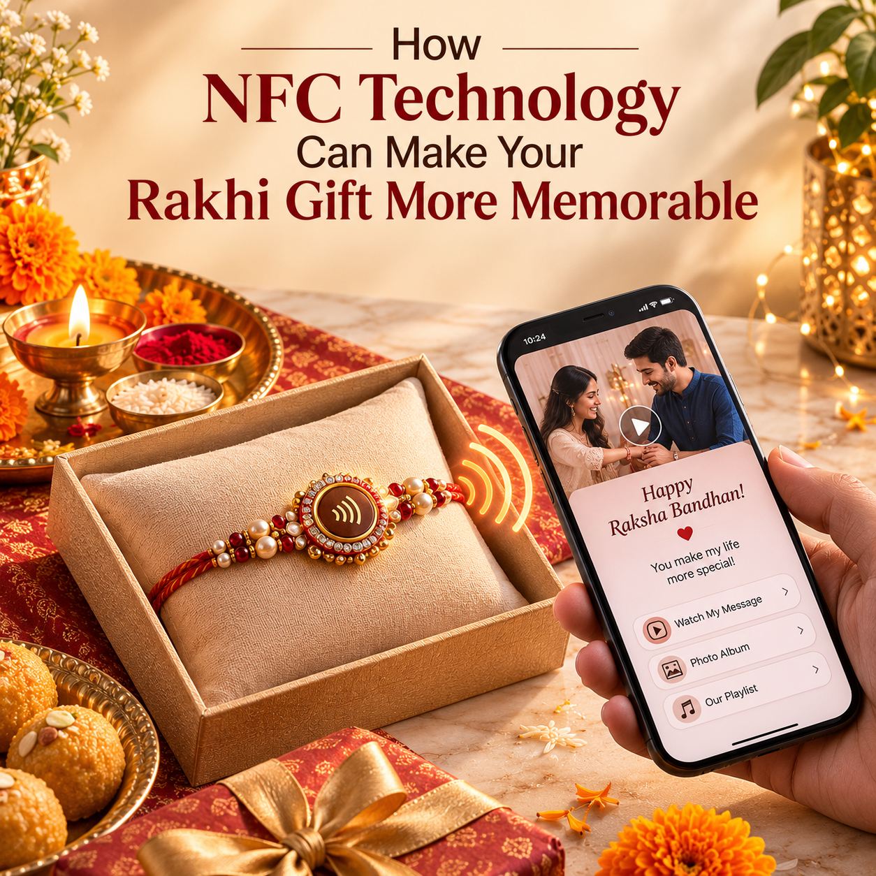 How NFC Technology Can Make Your Rakhi Gift More Memorable