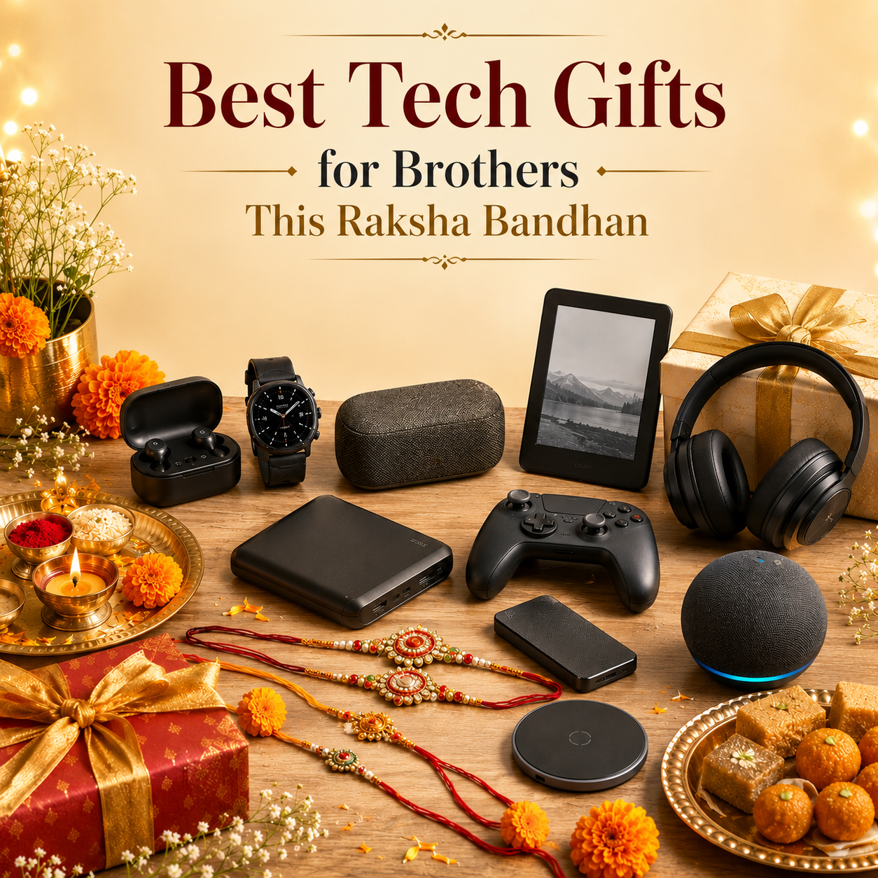 Best Tech Gifts for Brothers This Raksha Bandhan