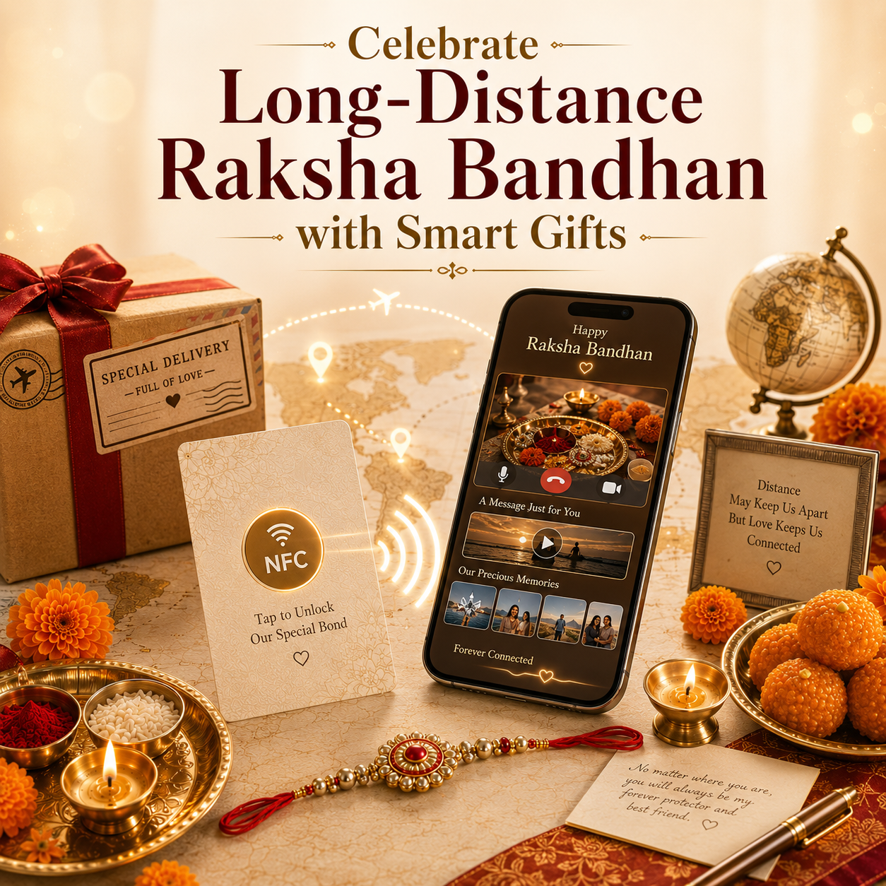 Celebrate Long-Distance Raksha Bandhan with Smart Gifts