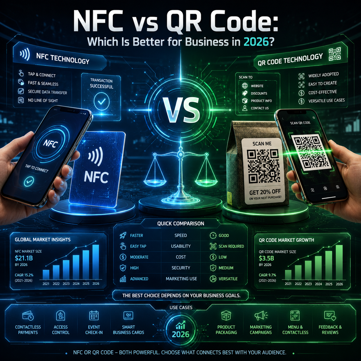 NFC vs QR Code Which Is Better for Business in 2026