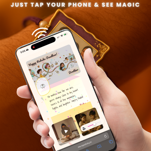Smart NFC Gifts - Keychains, Rakhi & Digital Wishes for Every Occasion