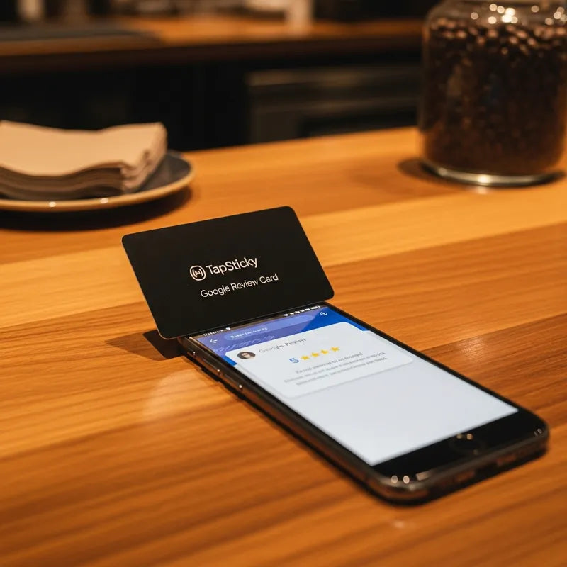 Boost Local SEO with NFC Google Review Cards