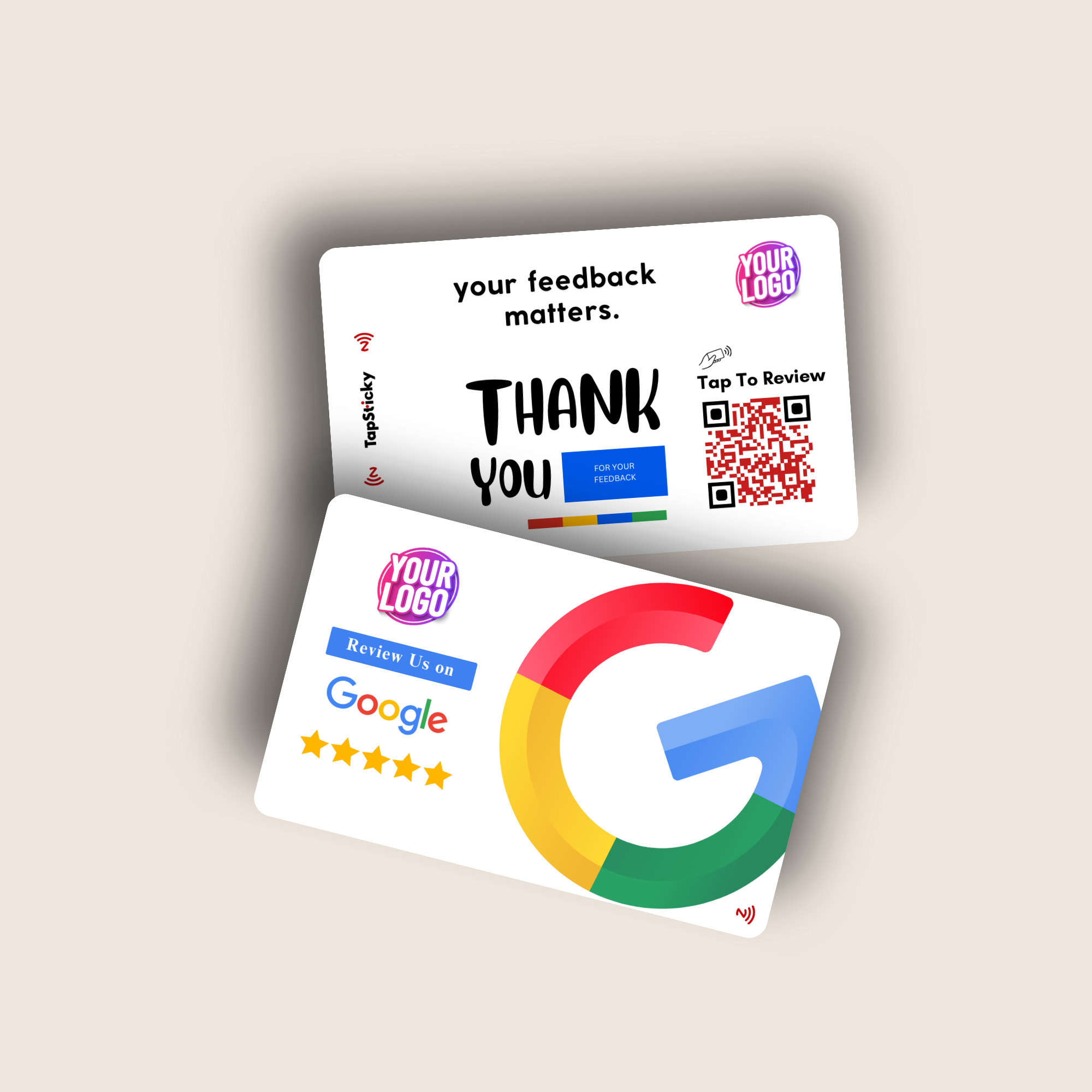 Topic Card Google Google Review NFC Cards — Get 5x More Reviews | TapSticky