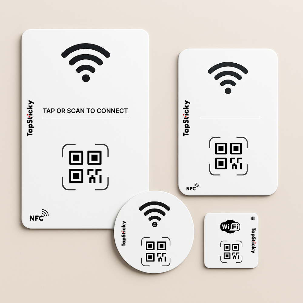 Custom NFC Cards & Stickers — Design Your Own | TapSticky