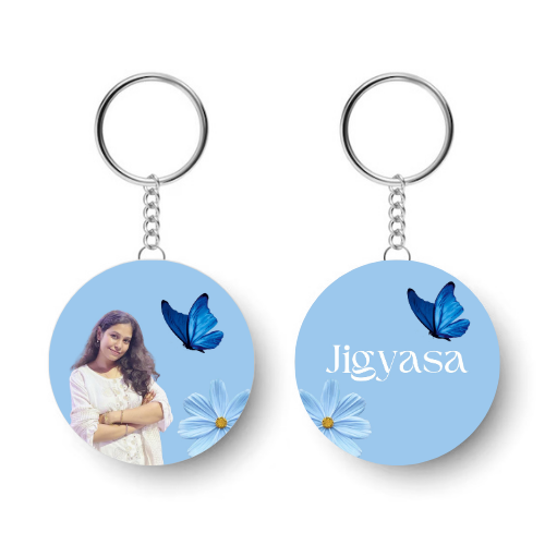 Smart Resin NFC Keychain | Digital Contact Sharing Keychain - View 6