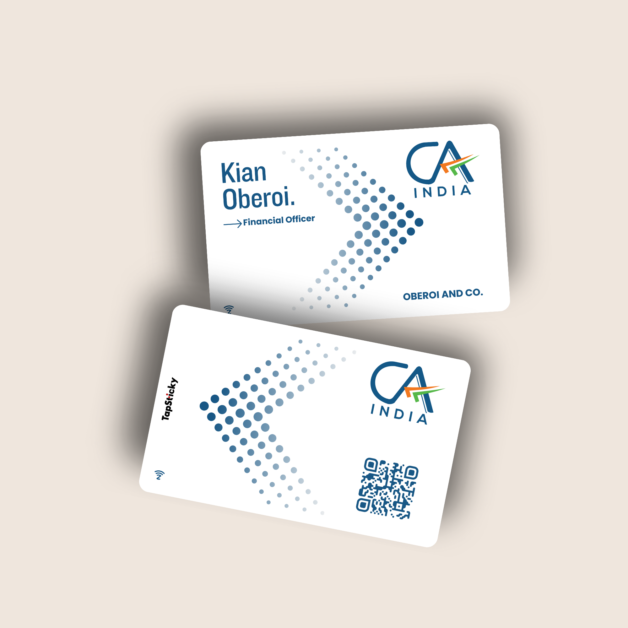 CAconnect NFC Card – premium design for CAs, NFC-enabled digital business card