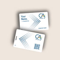 CAconnect NFC Card – premium smart card for Chartered Accountants, black and gold, tap-to-connect by TapSticky