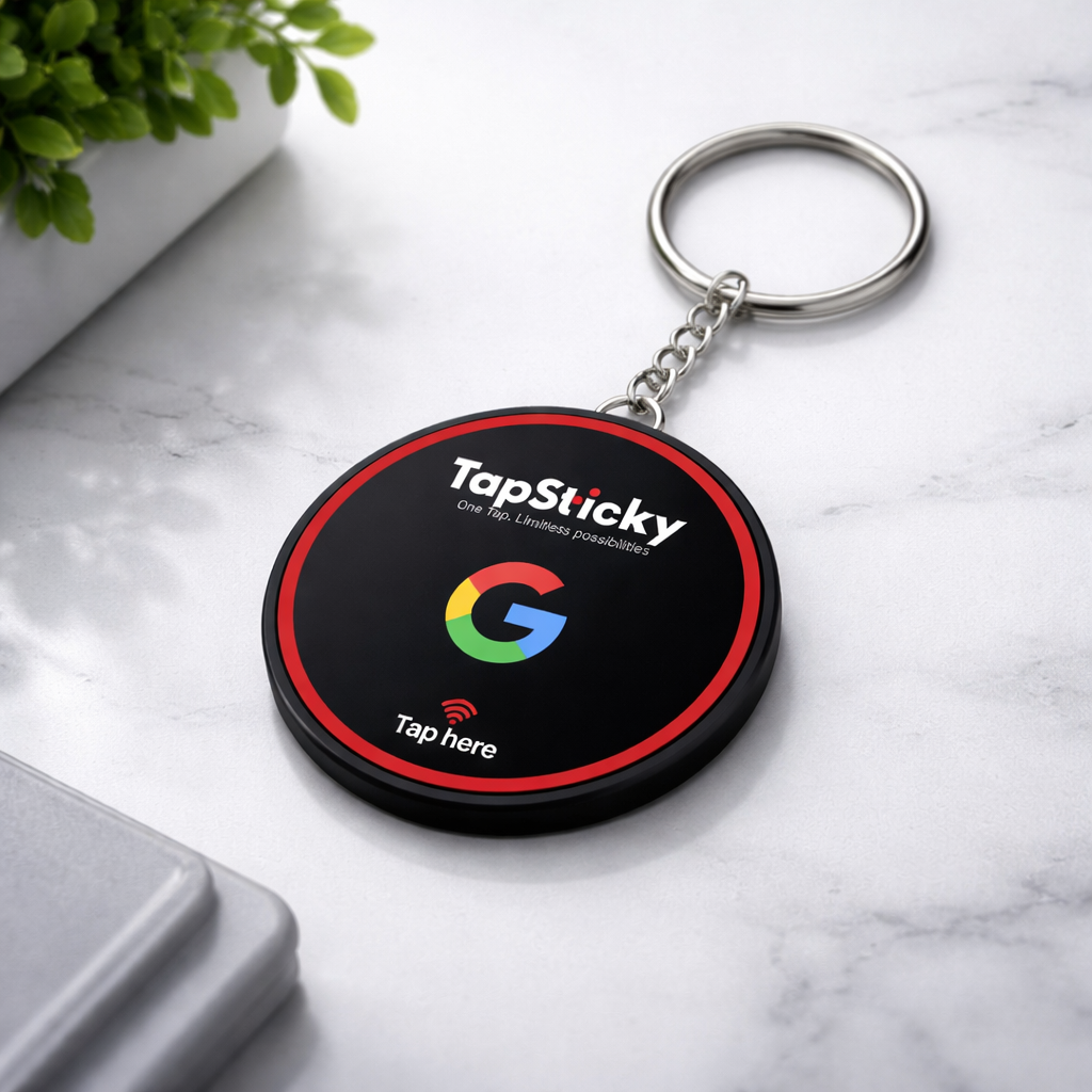 Personalized Google Review NFC Keychain – Build Trust & Boost 5-Star Reviews Instantly - Lifestyle