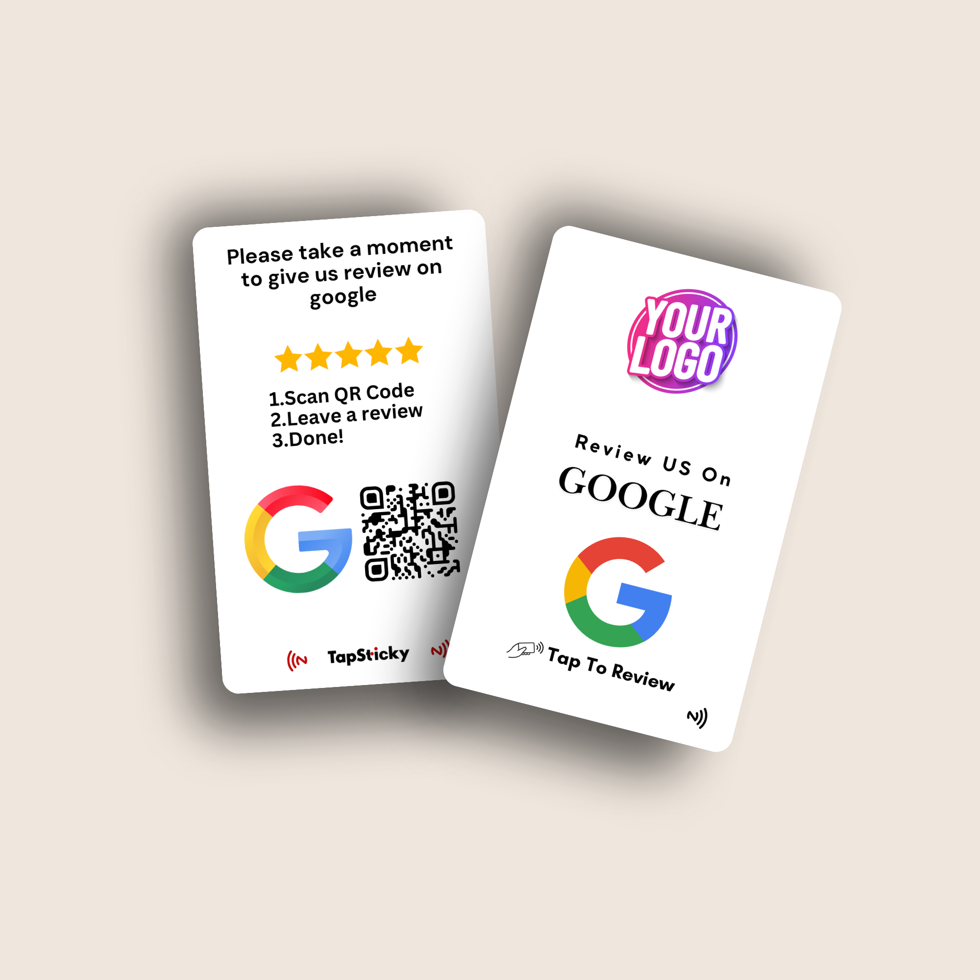 Google Review NFC Card | Tap to Collect Customer Reviews Easily