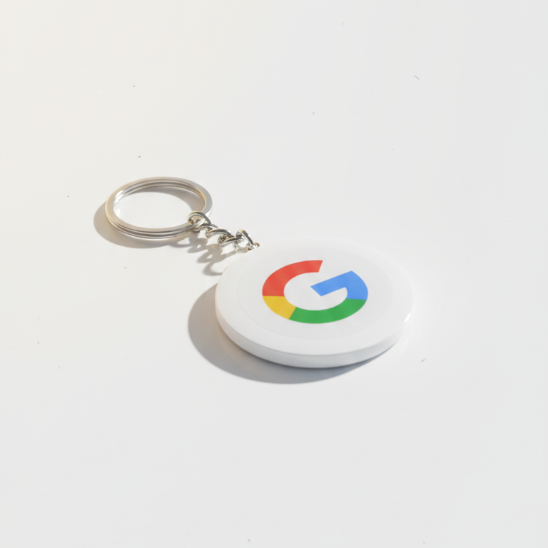 TapSticky Google Review NFC Keychain - Turn Happy Customers Into Trust
