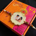 TapSticky Personalised Smart NFC Rakhi with Photo & Video Sharing