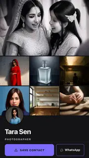 Studio theme, a sample TapSticky page
